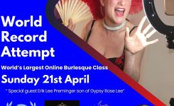 Join the Burlesque World Record Attempt – Sunday 21st April